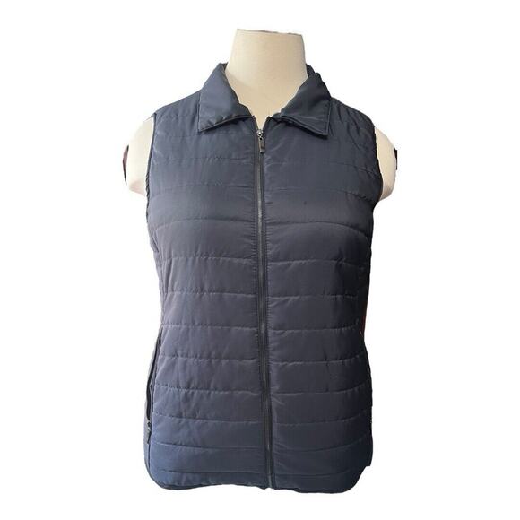 DB Dress Barn Blue Navy Quilted Puffer Vest 3XL - Picture 1 of 7